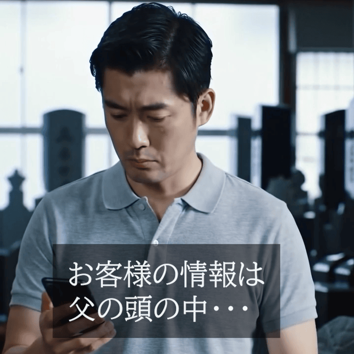 引き継ぎに悩む跡取り息子